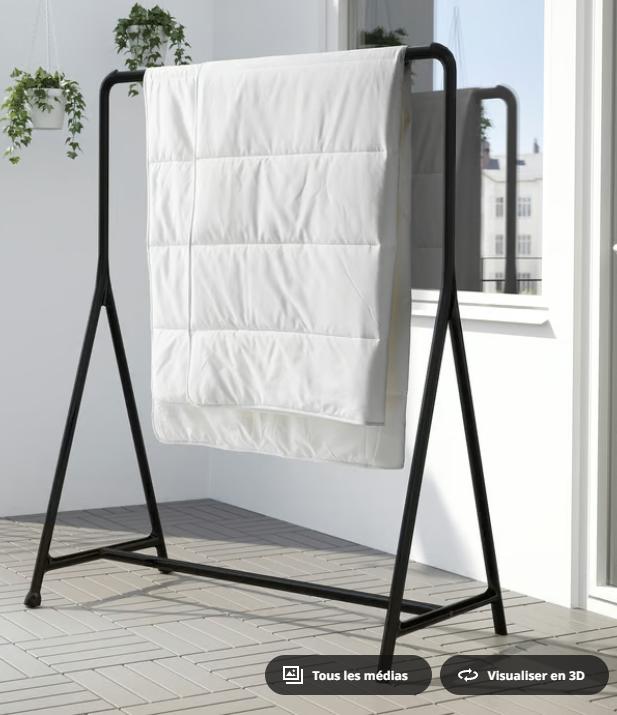 Portant ikea int/ext, Enlèvement, Comme neuf