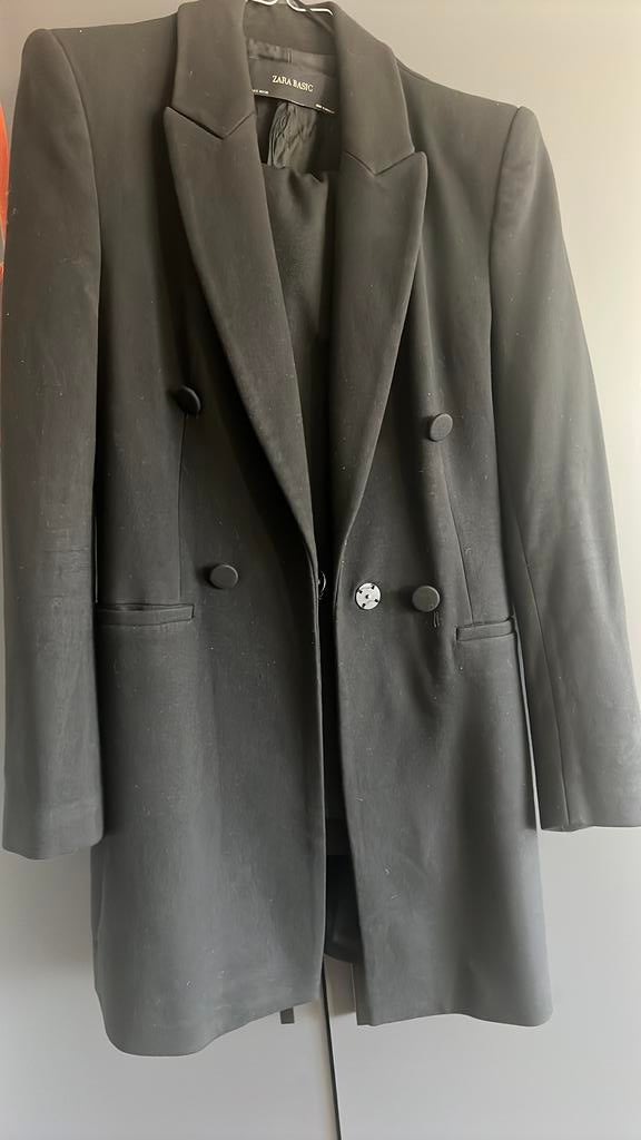 Ensemble noire Zara, Taille 36 (S), Comme neuf, Enlèvement, Costume ou Complet