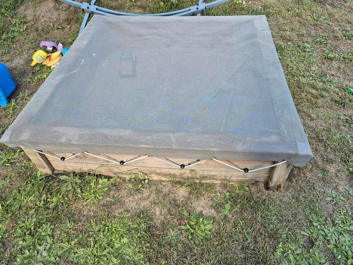 Zandbak met afdekzeil, Kinderen en Baby's, Speelgoed | Buiten | Zandbakken, Ophalen