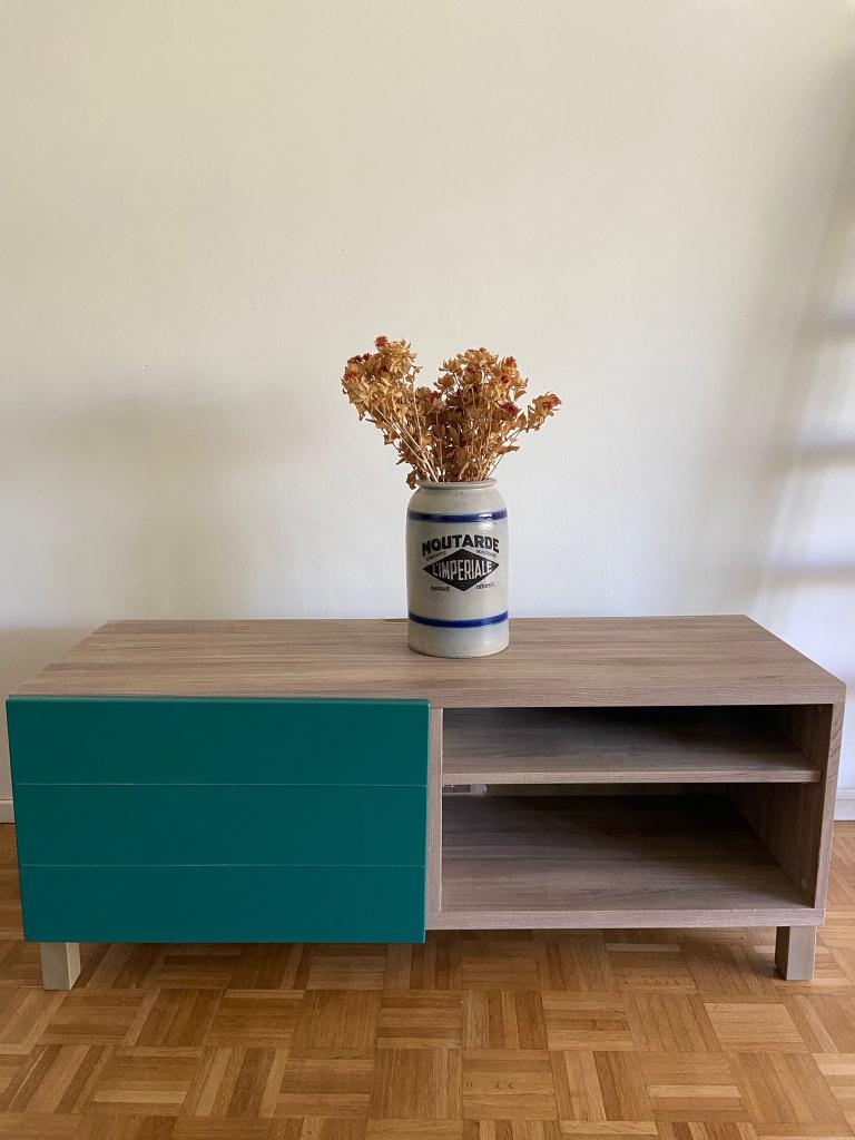 Meuble TV IKEA BESTA, Maison & Meubles, Enlèvement, Utilisé