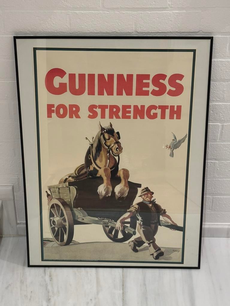 Guinness kaders, Ophalen, Zo goed als nieuw, Foto of Poster, 75 cm of meer