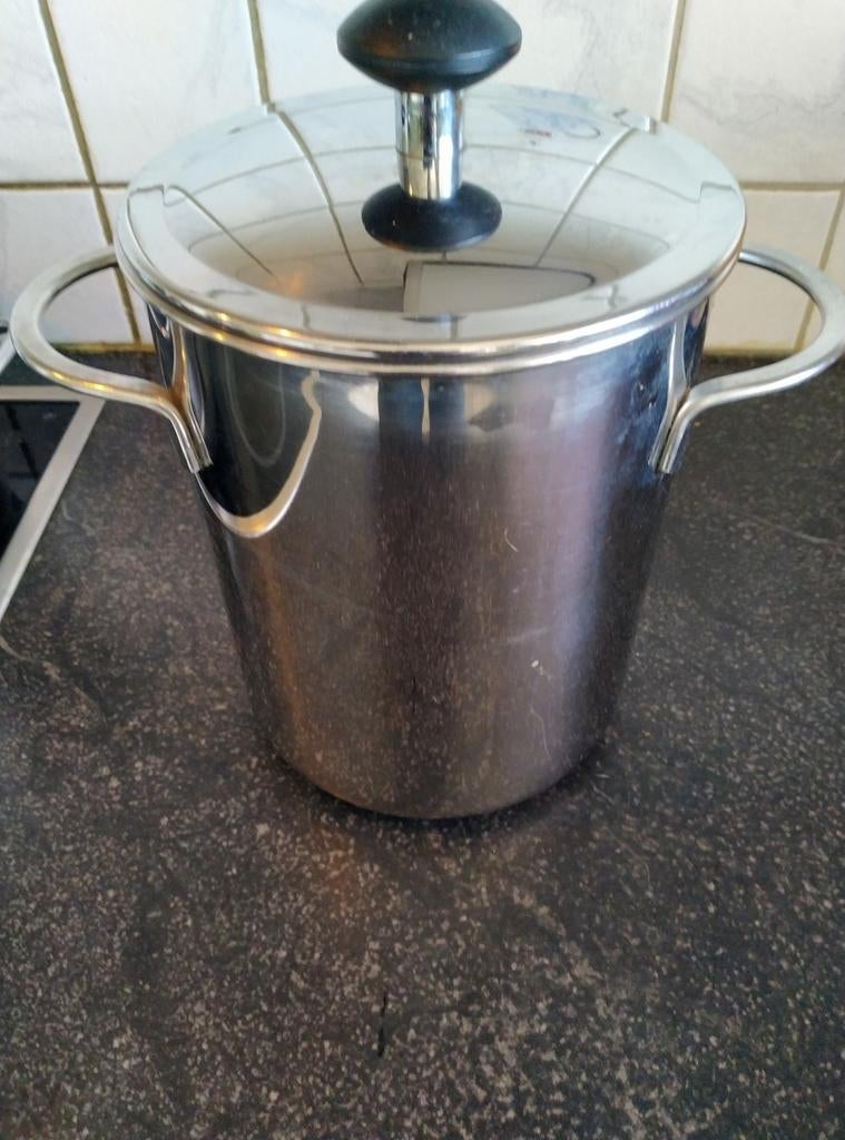 Asperge pot, Huis en Inrichting, Ophalen, Inox