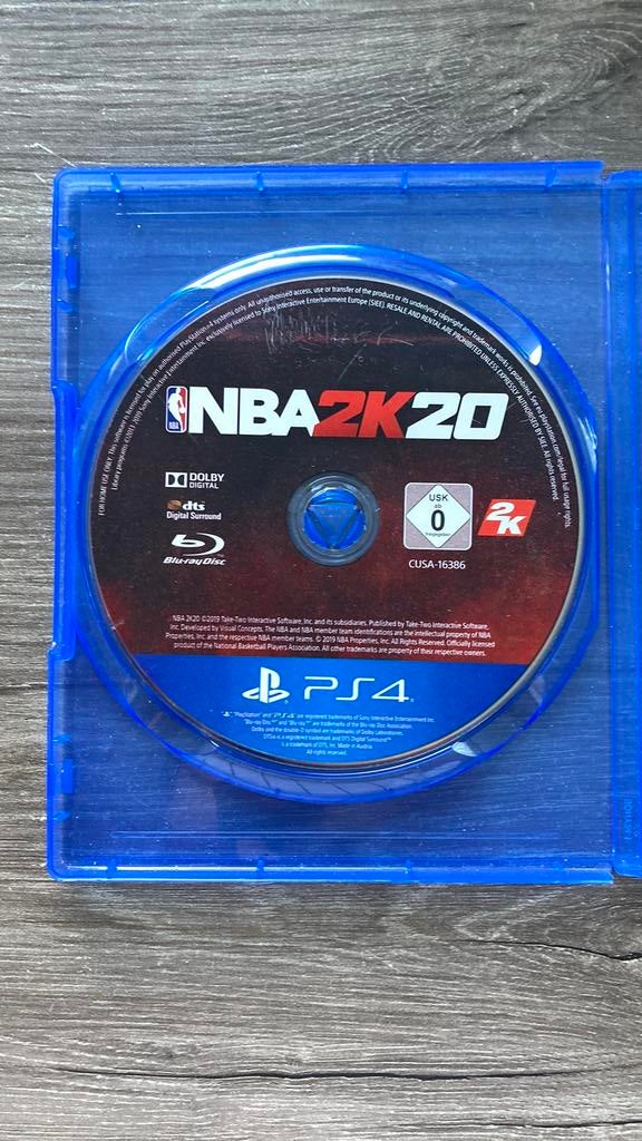 NBA 2K20 PS4 – €5, Consoles de jeu & Jeux vidéo, Jeux | Sony PlayStation 4, Enlèvement, Comme neuf, Sport