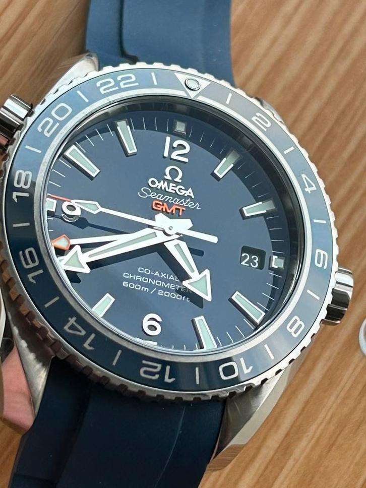 Omega Seamaster Planet Ocean GMT Titanum, Bijoux, Sacs & Beauté, Montres | Hommes, Comme neuf, Montre-bracelet, Omega, Autres matériaux