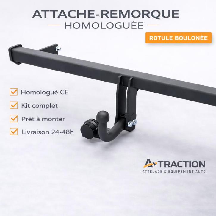 Att­ach­e R­emo­rqu­e NEUF Livraison à domicile Attelage, Auto-onderdelen, Trekhaken, Nieuw, Ophalen