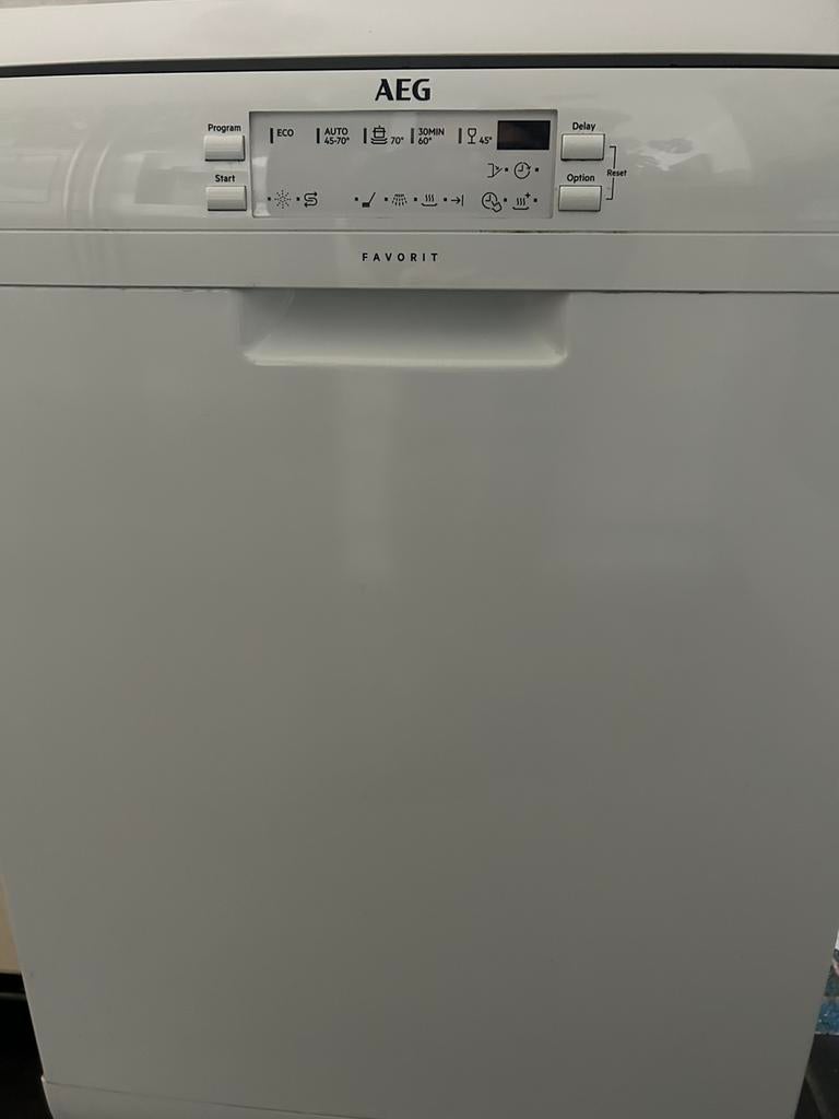Lave-vaisselle autoportant AEG, Classe énergétique A ou plus économe, 85 à 90 cm, Comme neuf, Enlèvement