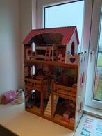 Poppenhuis met meubeltjes, Kinderen en Baby's, Speelgoed | Poppenhuizen, Ophalen