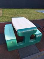 Bank Little tikes (licht beschadigd door het buiten staan), Ophalen