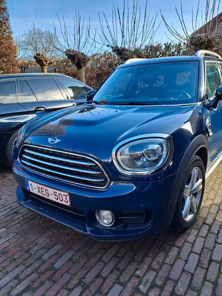 Mini countryman bleu diesel., Auto's, Mini, Particulier, Countryman, Diesel, 5 deurs, Blauw, Blauw, Ophalen