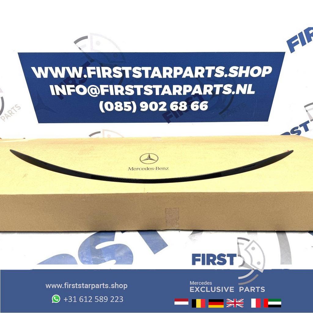 W205 C43 C63 AMG CARBON SPOILER KOFFERBAK A2057900200 C KLAS, Arrière, Haillon arrière, Utilisé, -