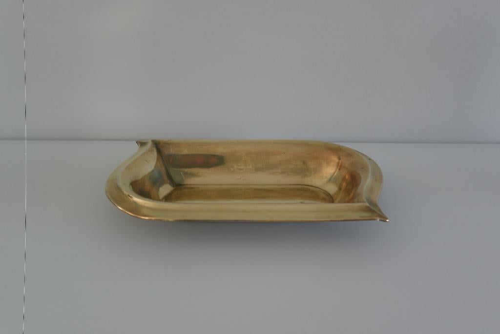 rechthoekige schaal in koper, Ophalen of Verzenden, Koper