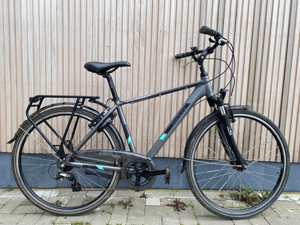 Herenfiets Stadfiets schoolfiets Damesfiets Velo, Vering, Velgrem, 49 tot 53 cm, Zo goed als nieuw