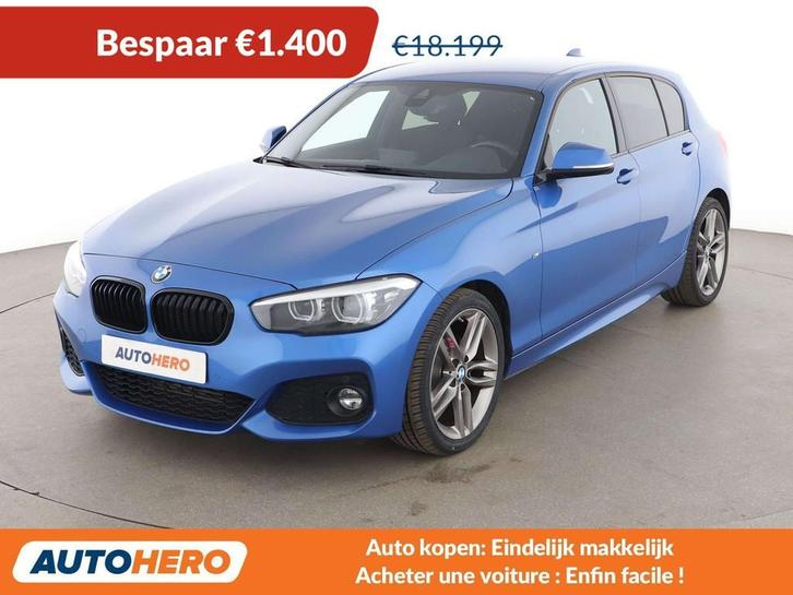 BMW 1 Serie 118 118d Edition M Sport Shadow (automatique), Autos, BMW, Achat, Série 1, ABS, Airbags, Air conditionné, Bluetooth