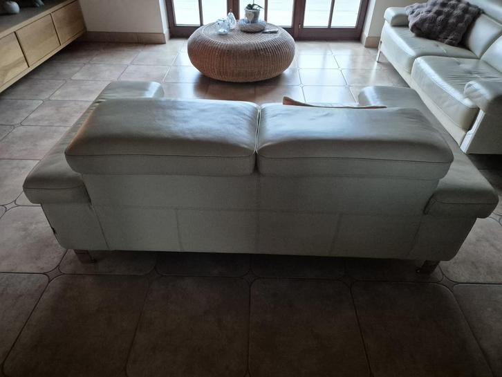 Salon 2x2 places, Maison & Meubles, Canapés | Sofas & Chaises Longues, Comme neuf, Cuir, Enlèvement