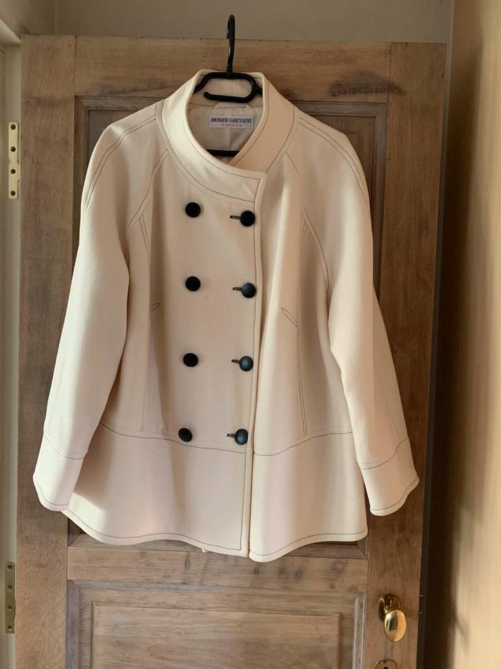 Vestje Maat 48/50 creatie Moniek Gheysens, Vêtements | Femmes, Vestes & Costumes, Comme neuf, Manteau, Taille 46/48 (XL) ou plus grande