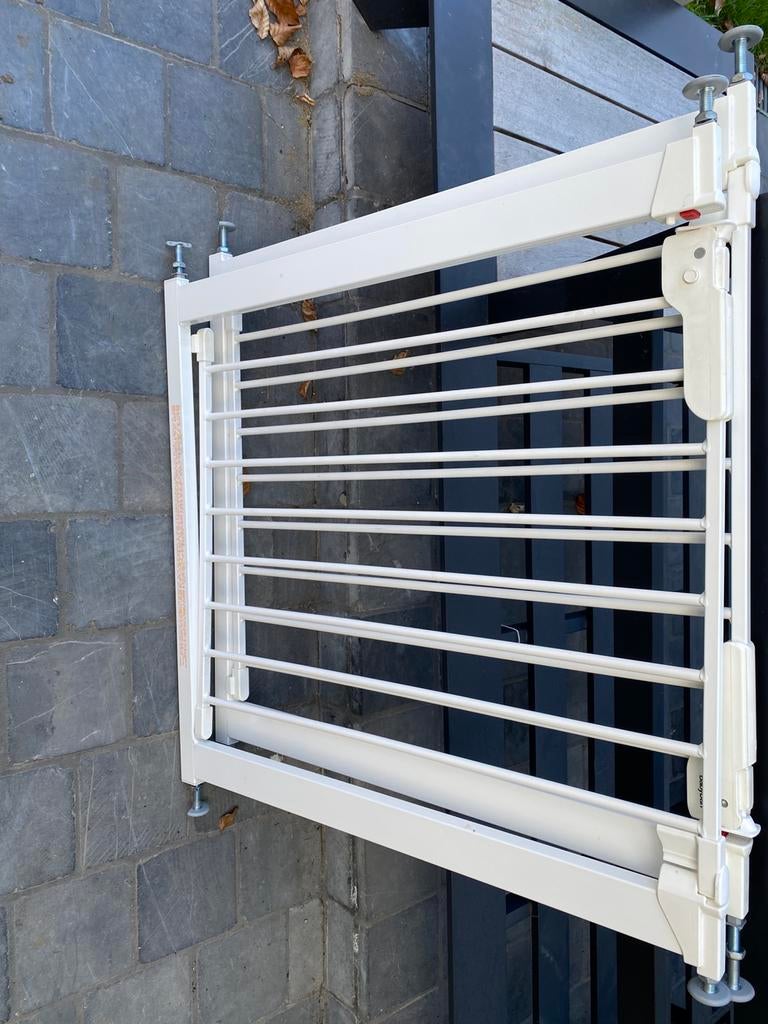 2 traphekjes babydan, Kinderen en Baby's, Traphekjes, Ophalen, Gebruikt, Klemhekje, Metaal of IJzer