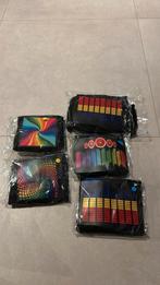 T-shirts LED taille M (2 x) et L (3 x)., Enlèvement ou Envoi, Comme neuf, Taille 46 (S) ou plus petite, Noir