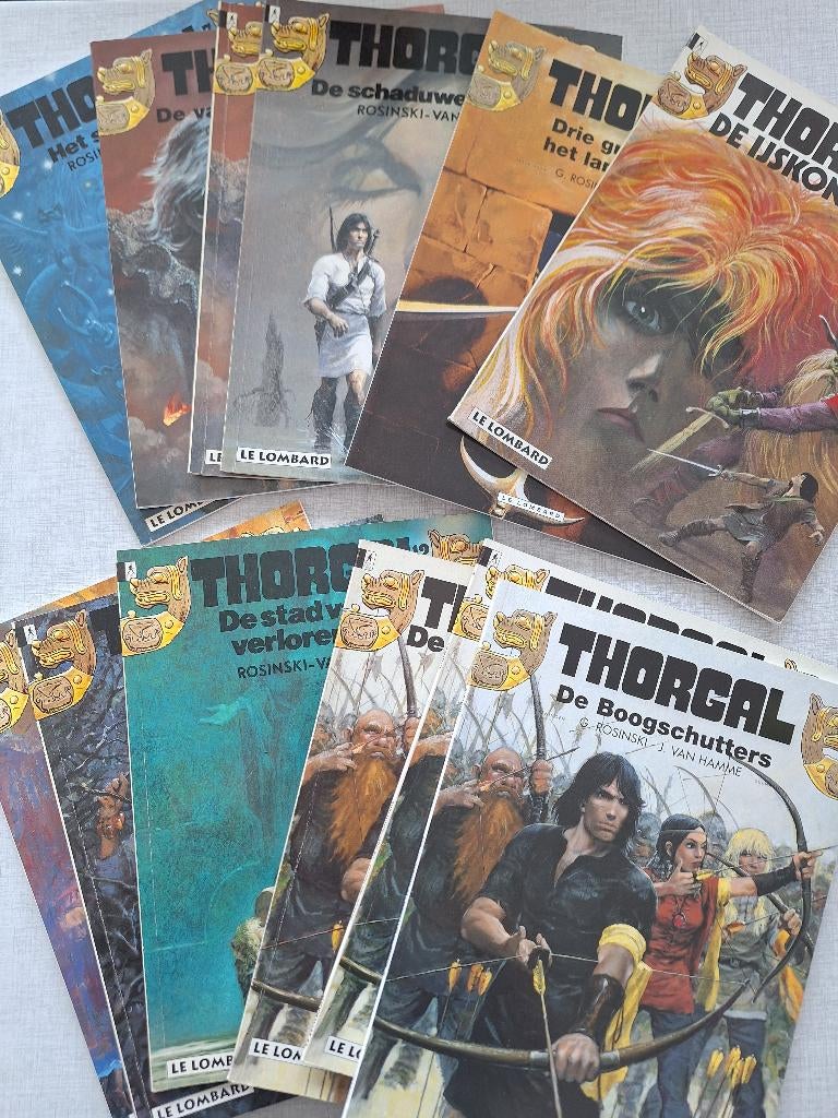 Verschillende strips Thorgal (soft cover), Boeken, Stripverhalen, Zo goed als nieuw, Meerdere stripboeken, Ophalen of Verzenden