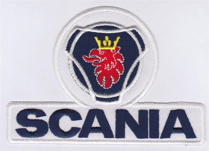 Scania stoffen opstrijk patch embleem #4, Verzamelen, Automerken, Motoren en Formule 1, Nieuw, Verzenden