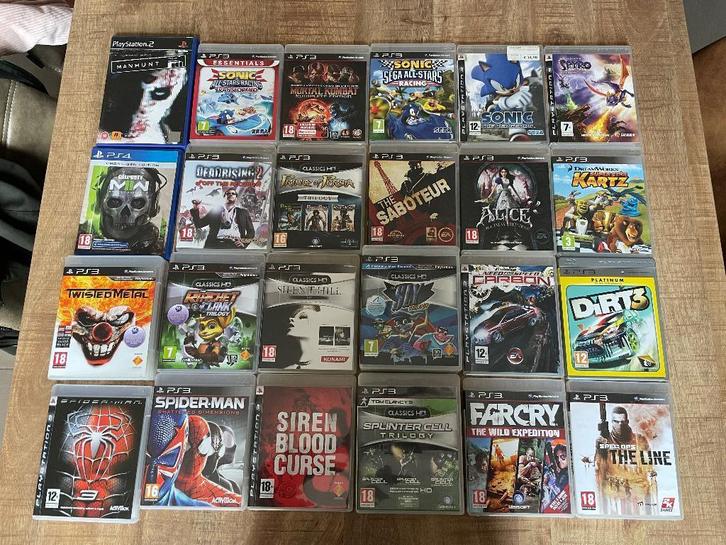 Lot de jeux PS3, Consoles de jeu & Jeux vidéo, Jeux | Sony PlayStation 3, Comme neuf, Enlèvement ou Envoi