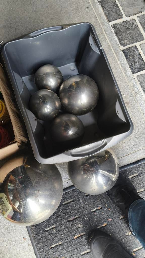 VIJVER AFSCHRIKBOLLEN VOOR BLAUWE REIGER, Tuin en Terras, Vijver-toebehoren, Ophalen