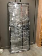 Metalen, zwarte deur met glas - Eeklo, Ophalen, 80 tot 100 cm, Binnendeur, Nieuw