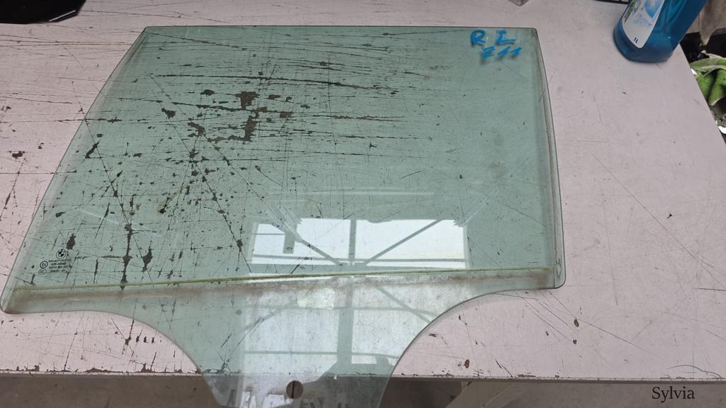 Zijruit raam achterdeur links BMW 5 serie F11 + LCi 51357182, Gebruikt, -, -, Ophalen of Verzenden