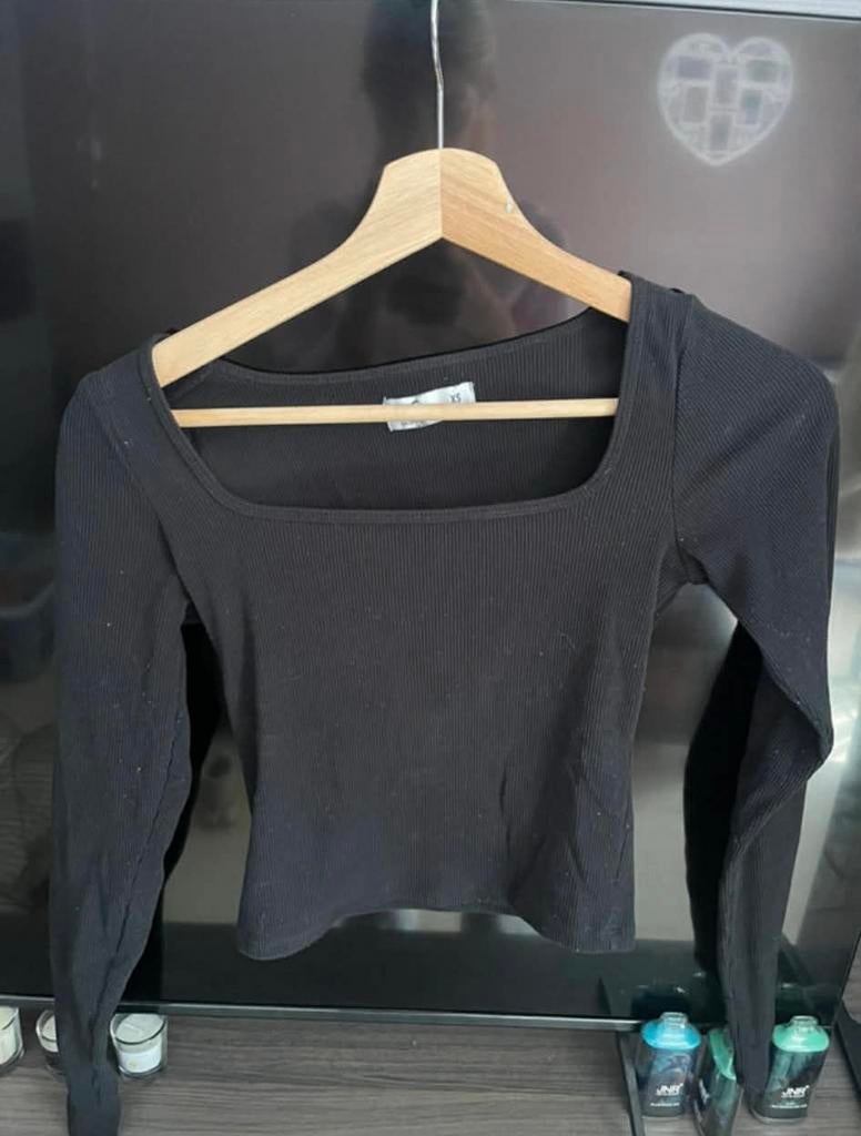 Topje met lange mauwen hollister, Kleding | Dames, Topjes, Ophalen of Verzenden, Zo goed als nieuw, Maat 34 (XS) of kleiner