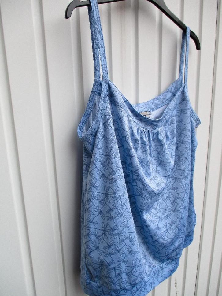 Mooi blauw topje JBC maat XL, Kleding | Dames, Topjes, Nieuw, Maat 46/48 (XL) of groter, Blauw, Zonder mouw, Ophalen of Verzenden