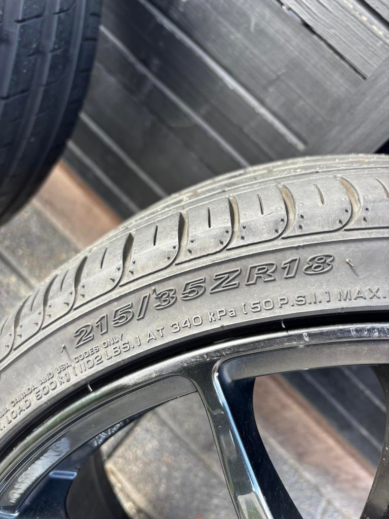 Mazda MX-5 ND Alutec Monstr velgen 215/35ZR18, Ophalen, Gebruikt