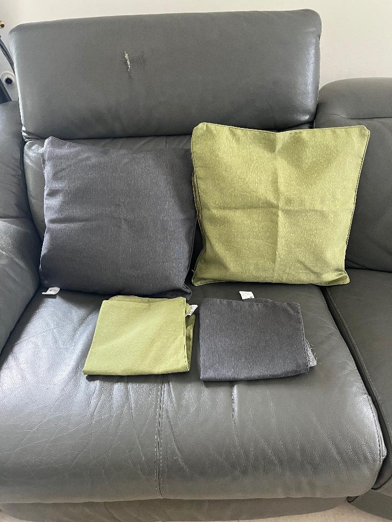 Nieuwe Kussenslopen, Ophalen of Verzenden, Grijs