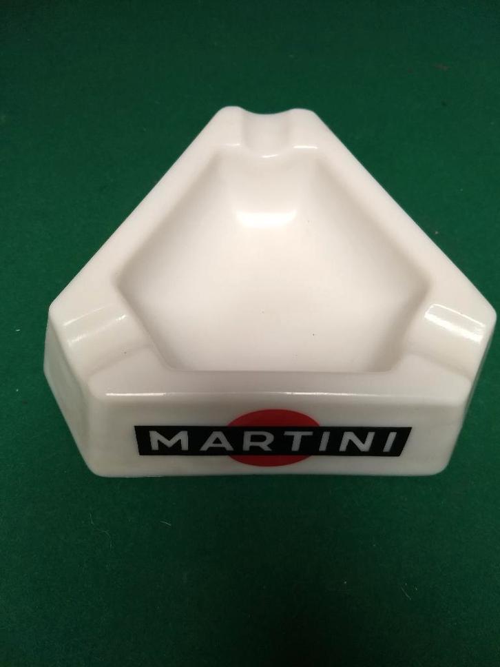 Martini - asbak, Verzamelen, Biermerken, Zo goed als nieuw, Overige typen, Overige merken, Ophalen of Verzenden