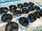 LOGO MERCEDES A W176 C W205 CLA W117 STER ZWART HOOGGLANS GR, Auto-onderdelen, Gebruikt, -, -, 6 maanden garantie