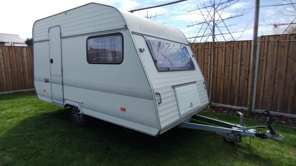 Chateau comfort 360 (keuringsvrij), Caravanes & Camping, Caravanes, Particulier, Chateau, Auvent, Roue de secours, Auvent, Enlèvement