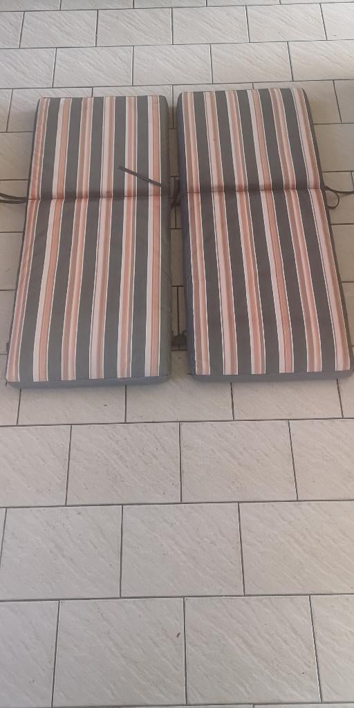 Kussens voor tuinzetel/ tuinstoel/ stoel met hoge rug, Enlèvement ou Envoi