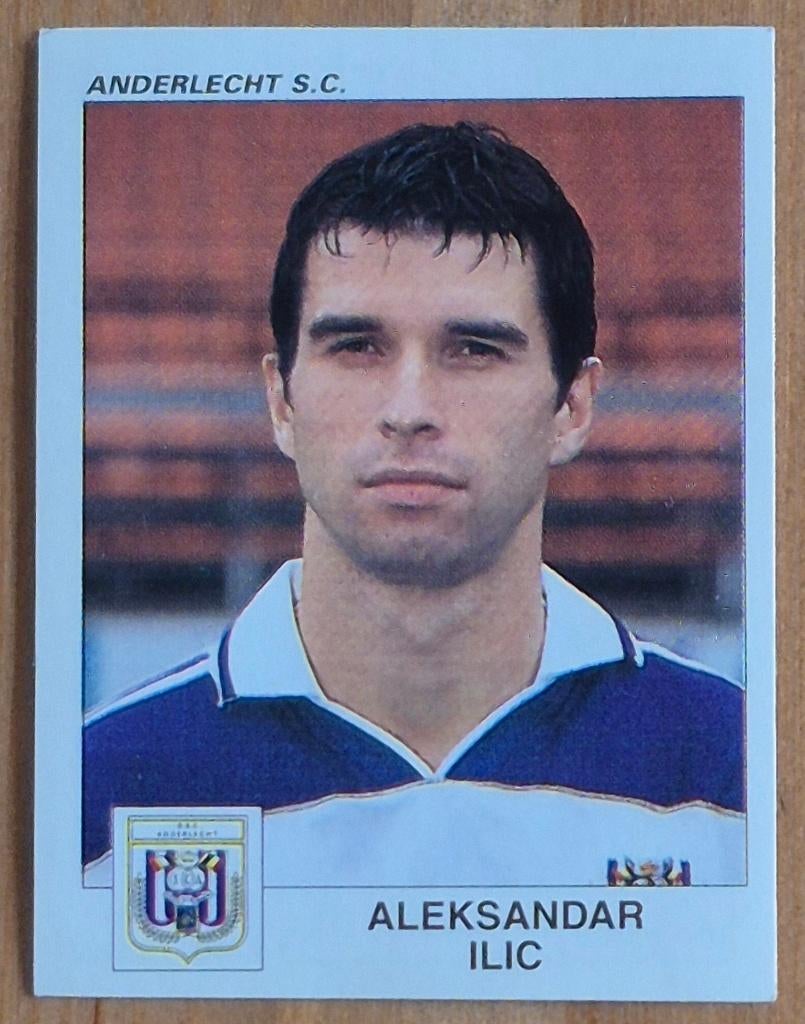 Panini Football 2001 #33 Aleksandar Ilic Anderlecht S.C., Enlèvement ou Envoi, Comme neuf, Autocollant