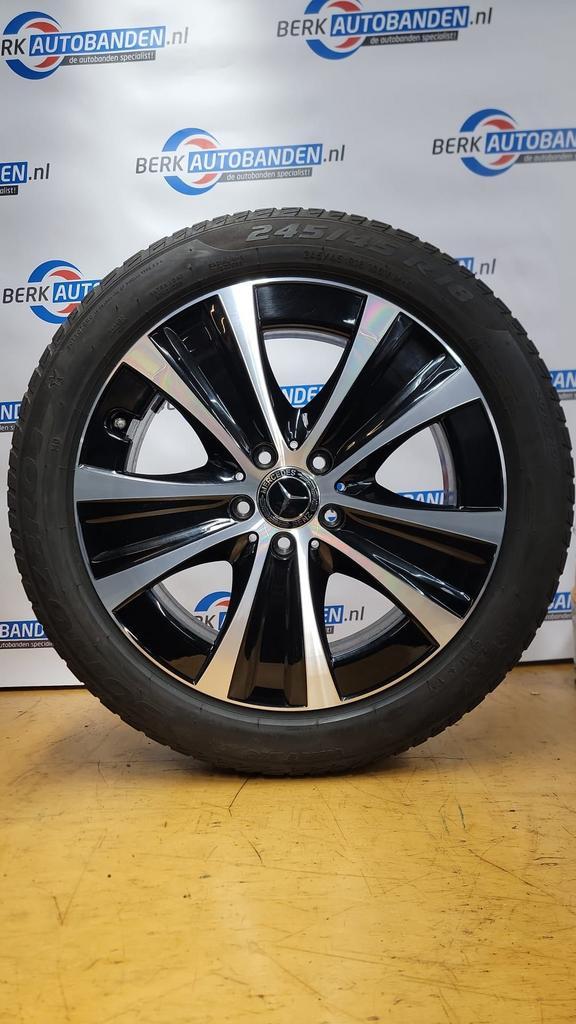 Originele 18 Inch Mercedes winterset E Klasse (breedset) (W2, Auto-onderdelen, Banden en Velgen, Banden en Velgen, Winterbanden