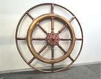 Scheepsroer uit oud vrachtschip stuurwiel 125cm, Niet ingevuld, Gebruikt, Gebruiksvoorwerp, Niet ingevuld