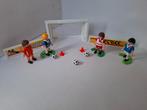 Joueurs de football Playmobil avec un but, Enlèvement ou Envoi, Utilisé, Playmobil en vrac