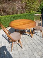 Eettafel + 2 stoelen, Huis en Inrichting, Tafels | Eettafels, Ophalen, Gebruikt, Vier personen