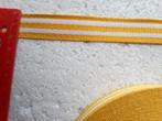 ruban épais coton 21 mm jaune et blanc G2125J, Hobby & Loisirs créatifs, Enlèvement ou Envoi, Neuf