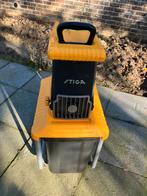 Hakselaar Stiga, Jardin & Terrasse, Déchiqueteurs, Enlèvement, Comme neuf, Électrique, Sac de ramassage