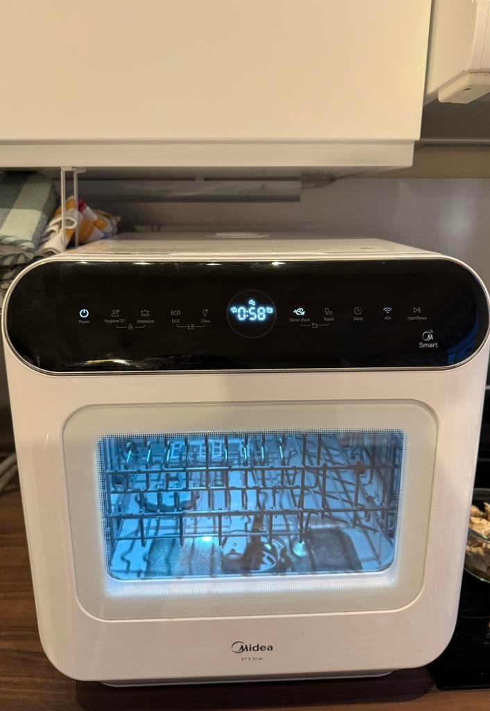 Lave vaiselle Midea (mini), Electroménager, Lave-vaisselle, Programme court, Moins de 10 litres, Enlèvement, Utilisé