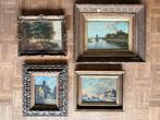 4 peintures du XIXe siècle - Maîtres hollandais, Enlèvement ou Envoi