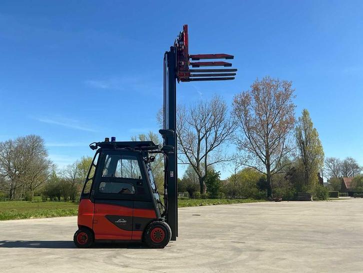 Linde E30H 2020 Car élévateur avec Kaup 2T415BCR, Articles professionnels, Machines & Construction | Chariots élévateurs & Transport interne