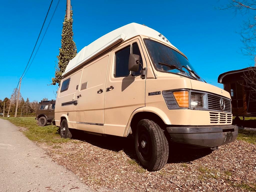 Mercedes 309d camper, Caravanes & Camping, Camping-cars, Particulier, Mercedes, Enlèvement