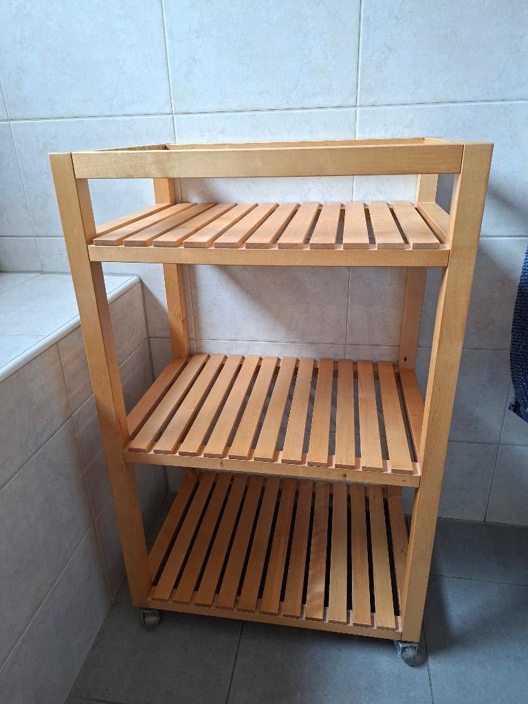 Badkastje op rollen, Huis en Inrichting, Ophalen, Zo goed als nieuw