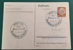 Postkaart stempel Länderkampf 1937, Collections, Cartes postales | Étranger, Enlèvement ou Envoi, 1920 à 1940, Affranchie, Allemagne