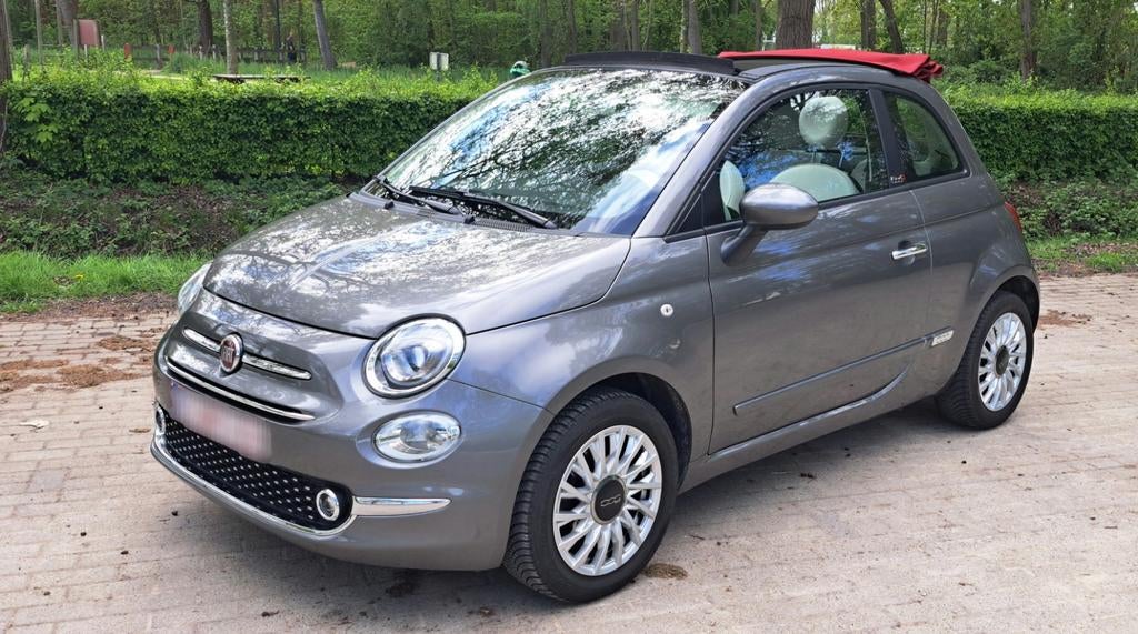 Fiat 500 Cabrio - Automaat, Auto's, Fiat, Particulier, Android Auto, Bluetooth, Benzine, Euro 6, Cabriolet, 3 deurs, Automaat