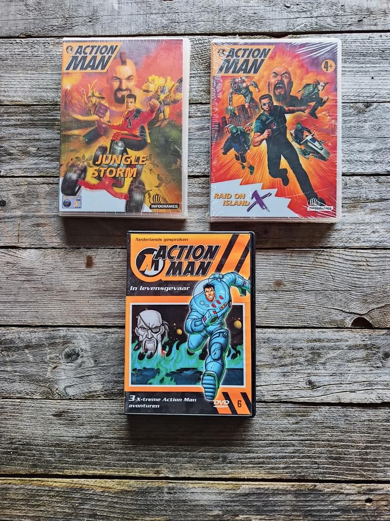 Coffret DVD Action Man NL 2 neuf 1 d'occasion, À partir de 6 ans, Enlèvement ou Envoi, Neuf, dans son emballage, Action